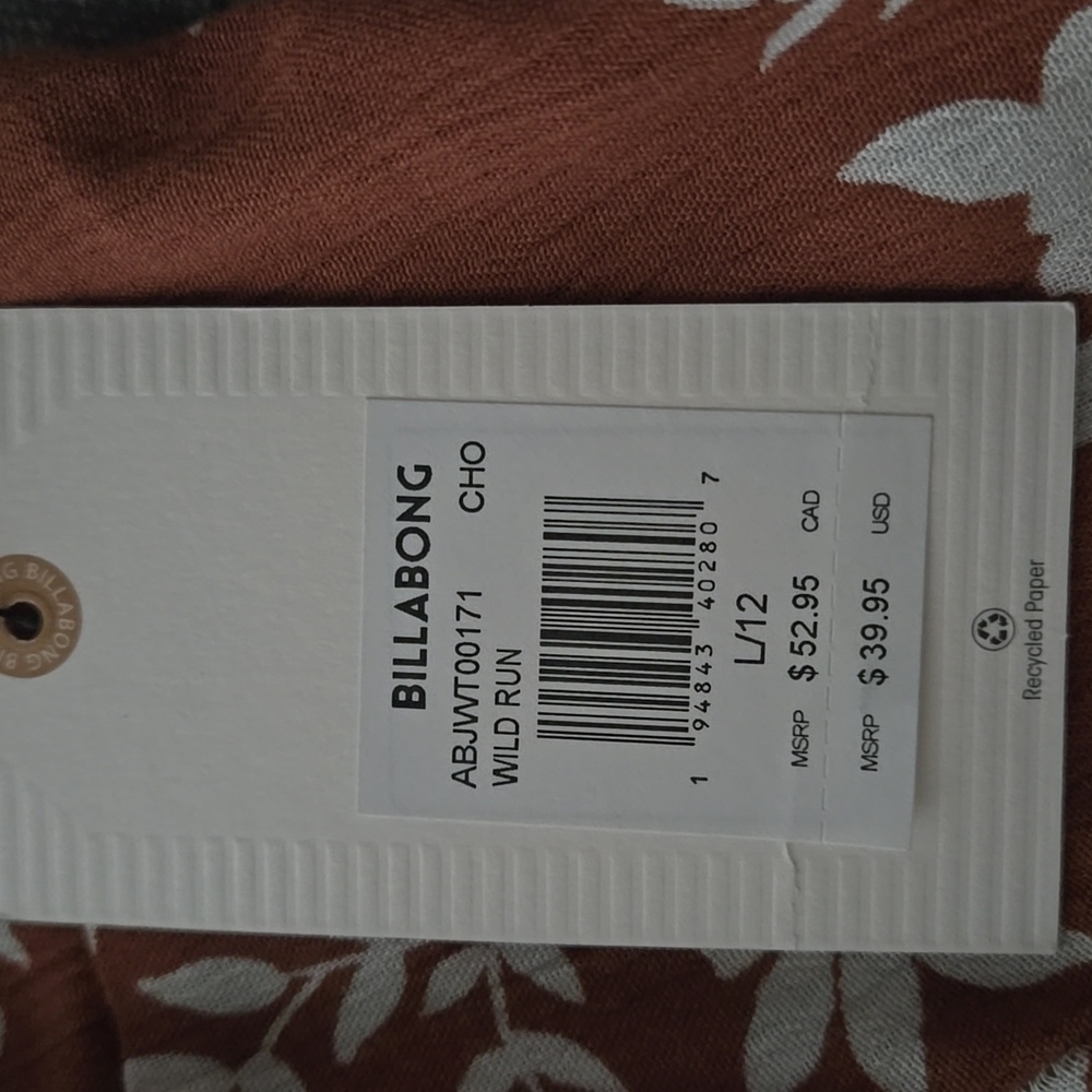 Billabong Women's Brown Floral Camisole - Picture 2 of 5